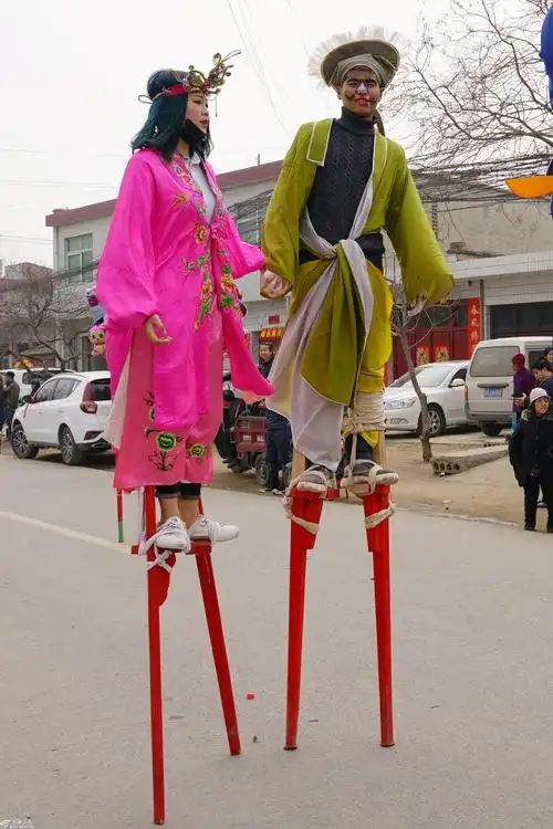 长安区子午镇社火高跷