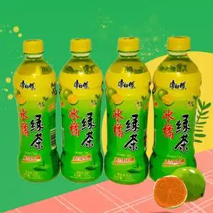 易烊千玺同款康师傅饮料整箱绿茶冰橘味500mlx15瓶装低糖_阿里巴巴找
