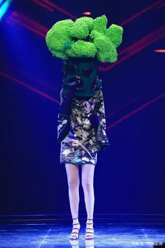 蒙面走上"花路"的黄龄很惊喜