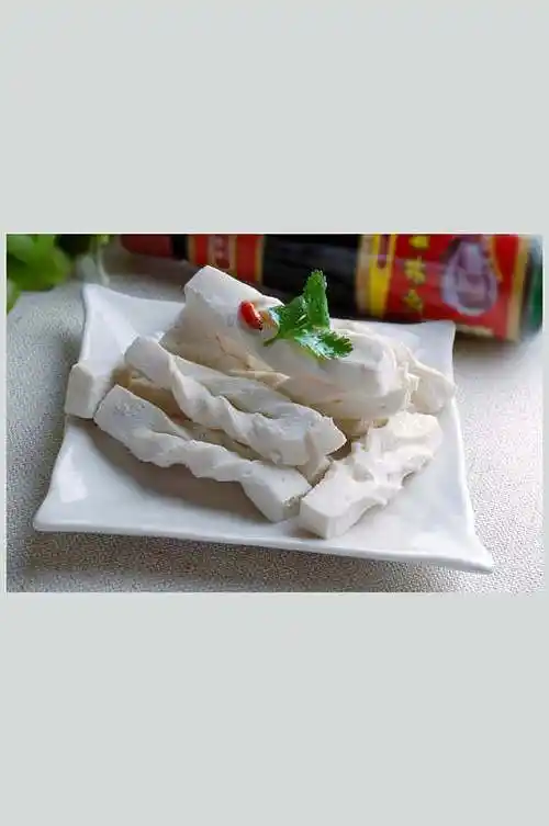 香豆腐美食图片