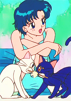 卡通美女猫咪可爱gif动图_动态图_表情包下载_soogif