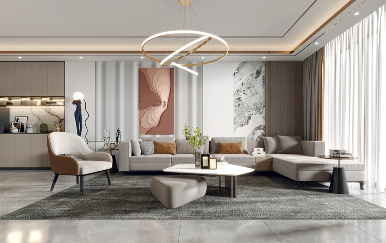 金燕花苑80平现代轻奢