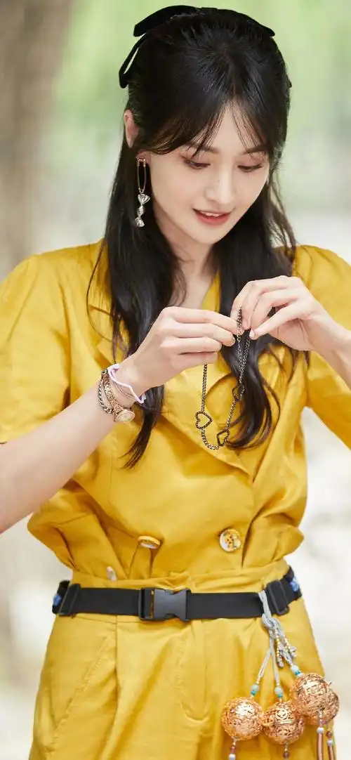 郑爽可爱俏丽摄影高清手机壁纸