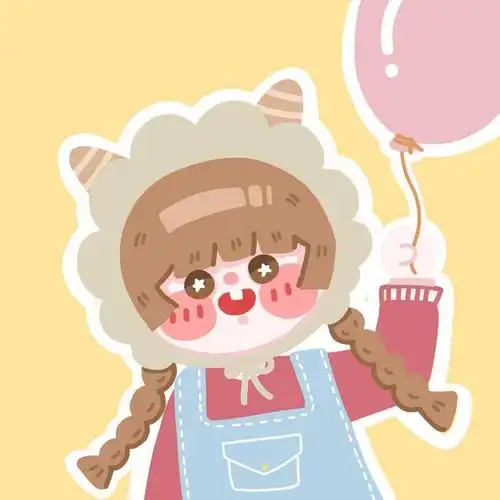 2020最火抖音手绘可爱女生萌头像,卡通头像图片-回车桌面