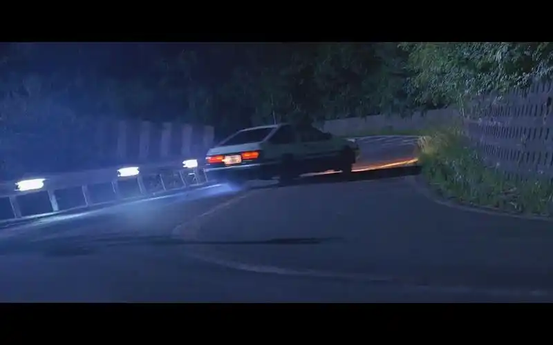 【混剪/头文字d】ae86是真正的秋名山车神!