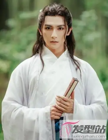 古代男子发型文雅与英气兼得