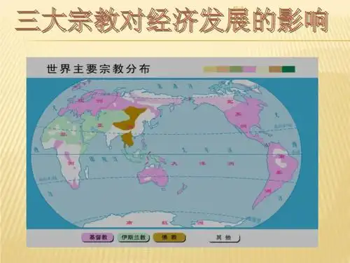 三大宗教对经济的影响培训资料.pptx 10页