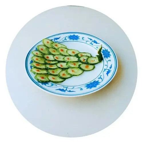 手机用户1387_azw0做的黄瓜创意摆盘