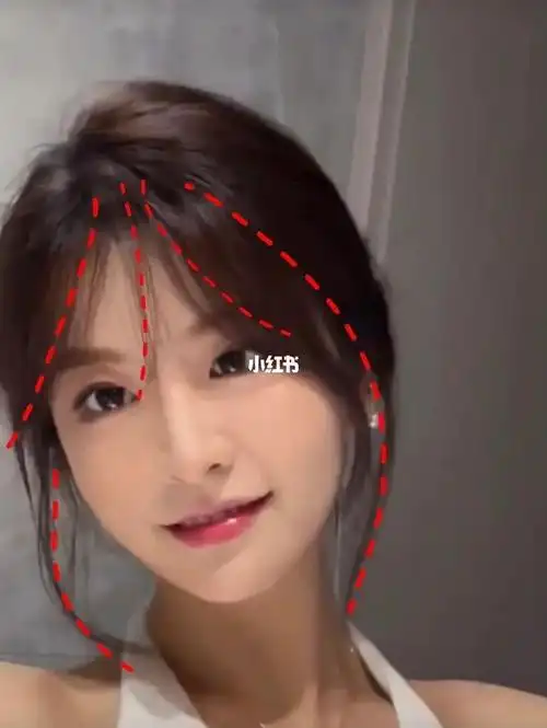 高颧骨显脸小剪这个法式刘海简直!绝了