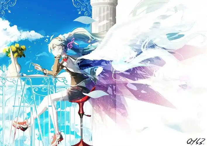 天空天使初音未来公主殿下miku6k动漫图片图片