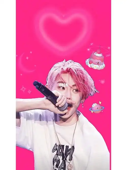 粉红小鬼手机壁纸