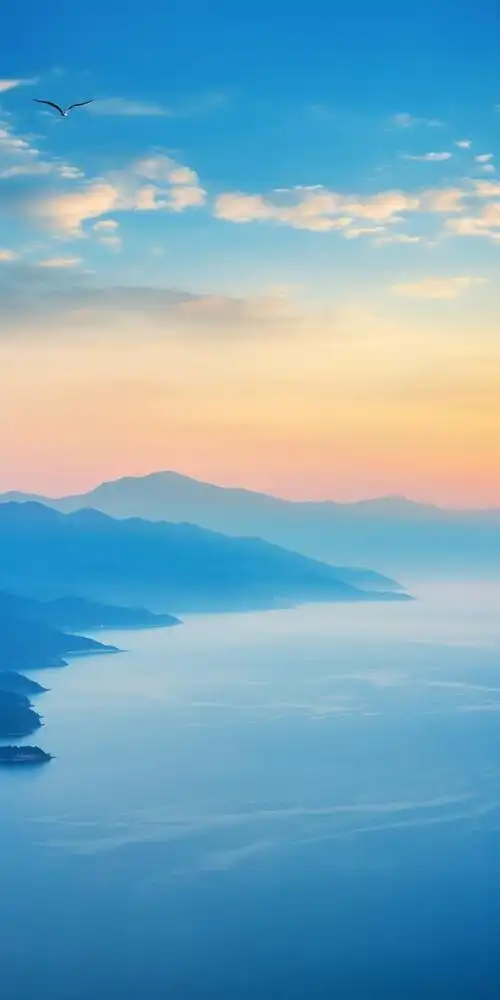 壁纸分享,美丽的海滨,让我们暂时远离尘嚣,感受大自然的美好