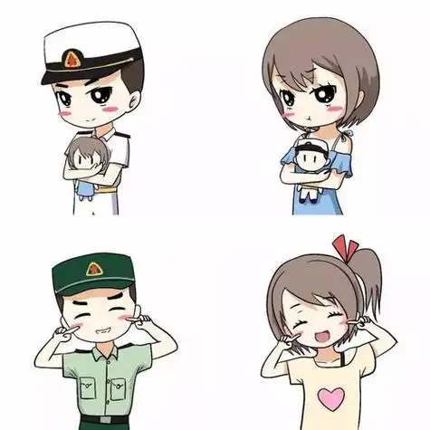 兵哥哥情侣头像合照 情侣头像图片大全 -【爱个性】