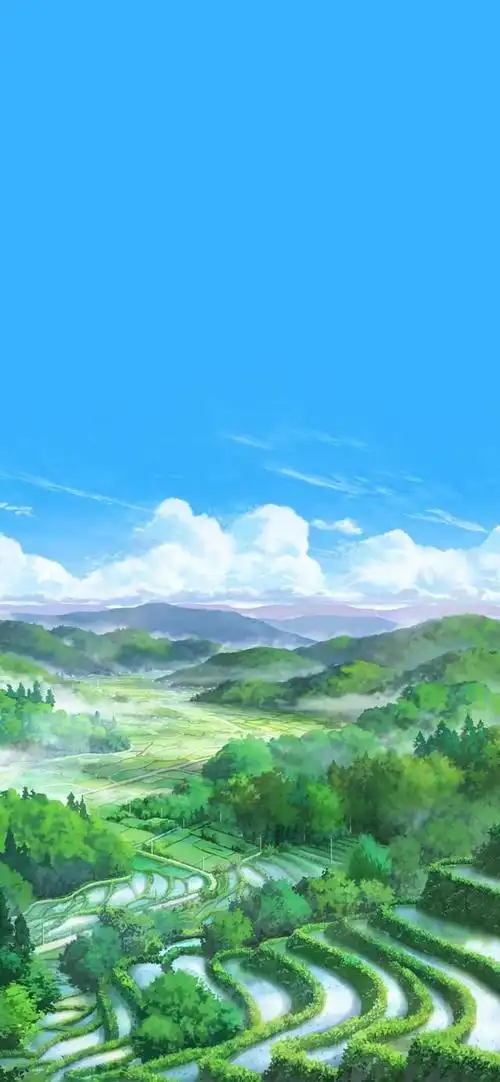 清新养眼插画壁纸,宫崎骏的治愈世界(2)