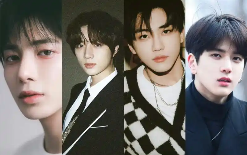 四五代男团【个人向】颜值top10 南韩的颜值山脉们