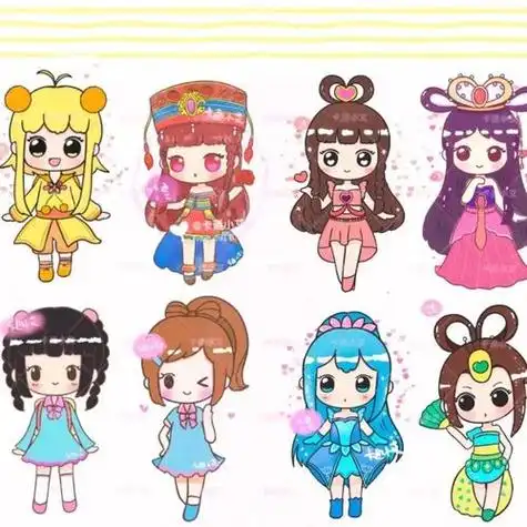 q版简笔画卡通画教程叶罗丽仙子简笔画教程叶罗丽简笔画合集叶罗丽公