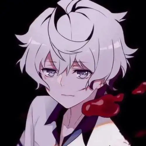 白发美少年动漫男头