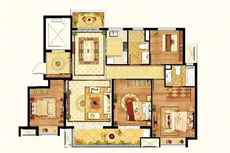 急卖碧桂园天樾府4房2卫双阳台飞机户型包过户146万