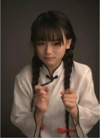 90后清纯古典美女_南笙