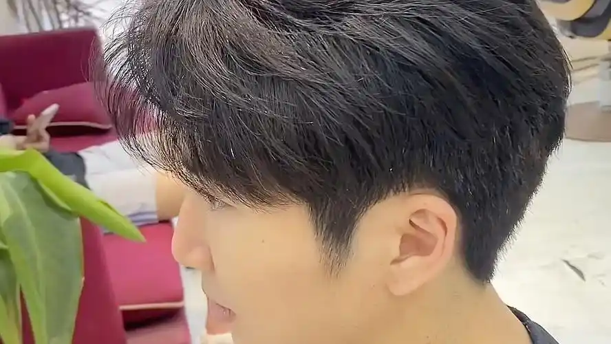 今日男士发型推荐 韩系46分