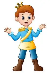 年轻的王子卡通照片