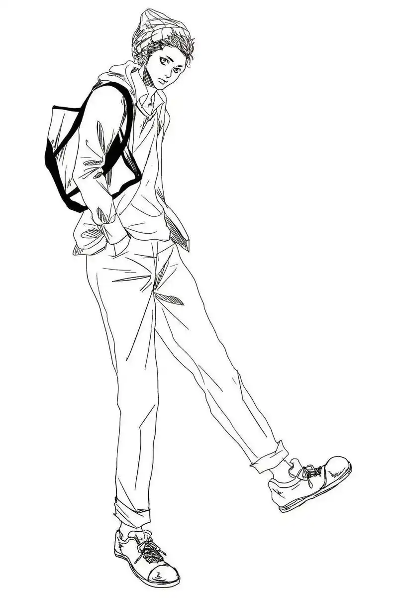 "人物专属,男性插画性感表达"4种"设定"设计人物存在