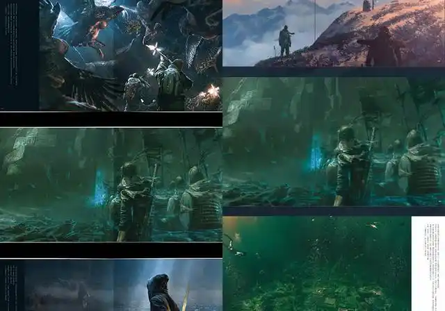 乌合麒麟画的盗墓笔记画册,赠送海报壁纸,张起灵真的神还原!