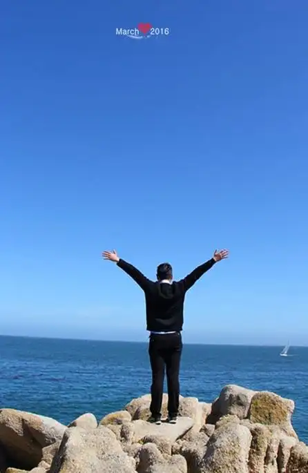 拥抱大海的心情