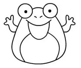 睡觉的 strong>青蛙 /strong>怎么画睡觉的青蛙简笔画彩