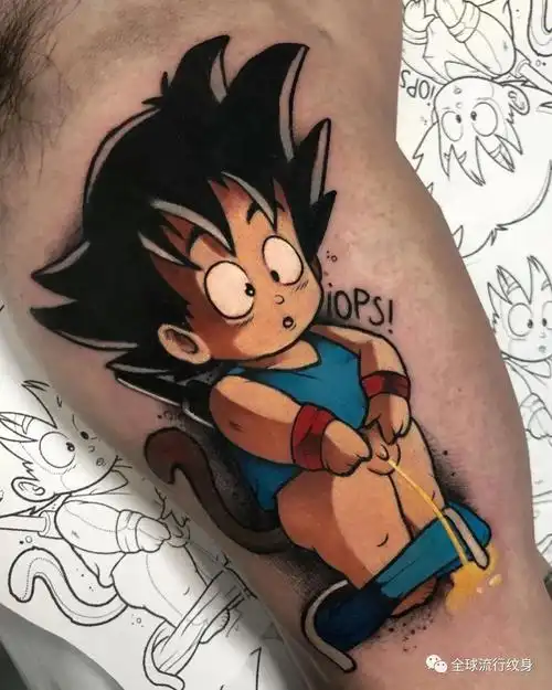 动漫纹身素材