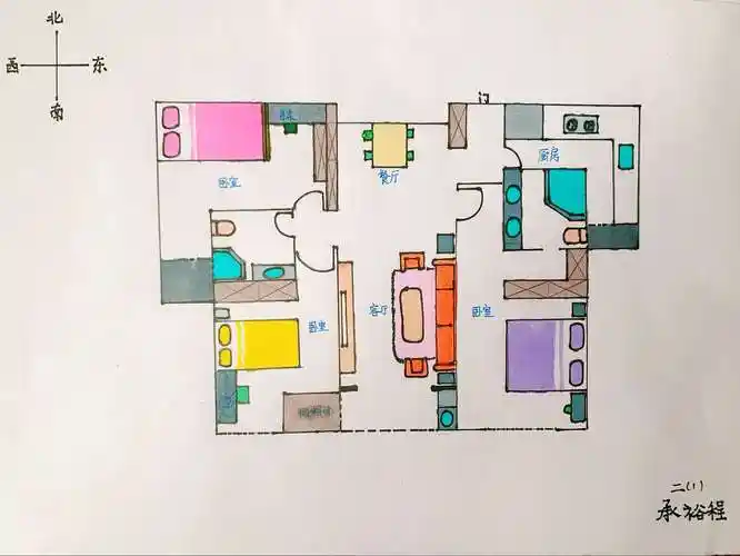 我的平面世界——二年级数学活动"绘制平面图"