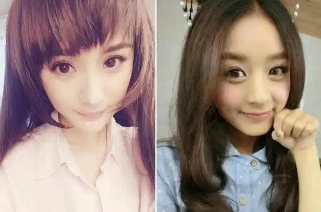 杨幂精修图被指太像赵丽颖,穿衣曾多次撞衫,风格真是越来越像_照片