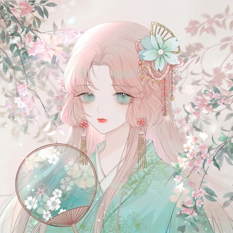 古风仙气动漫女生头像|愿这人间依然热闹