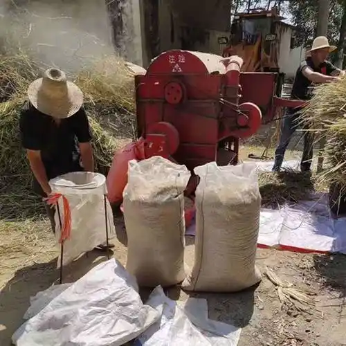 小麦水稻脱粒机加厚型豆类脱粒机谷子高粱打麦机