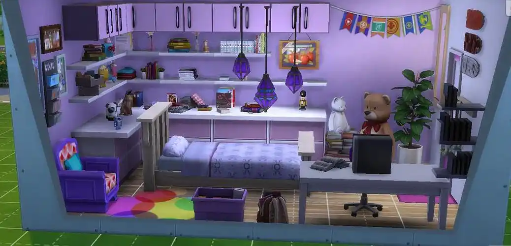 我在建家有儿女的房子更新刘星夏雨房间