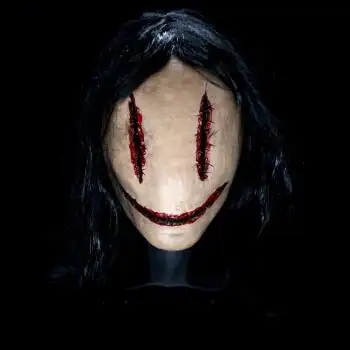 密室逃脱鬼脸道具 万圣节恐怖吓人道具密室逃脱npc装扮贞子女鬼脸cosp