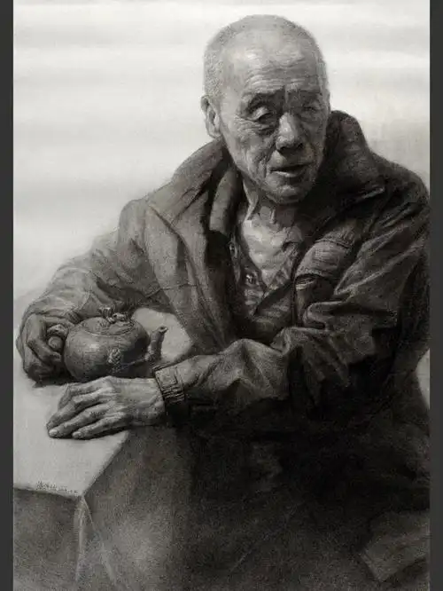 素描肖像优秀作品欣赏