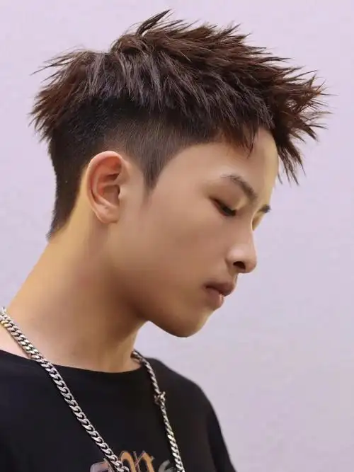 广州白云区  #发型设计  #男士摩根烫  #摩根烫