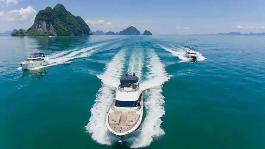 蒙地卡罗游艇96抵达泰国芭提雅即将进行亚洲首秀