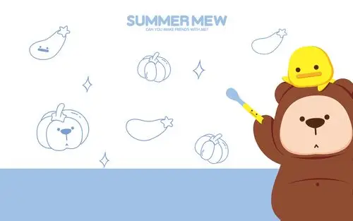 夏萌猫清爽【电脑壁纸】合集