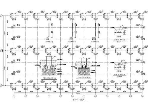 分享钢管桁架屋架结构图纸资料下载