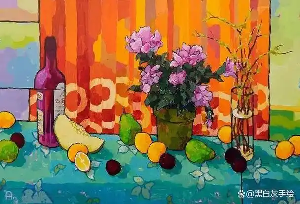 在色彩装饰中体会线的魅力