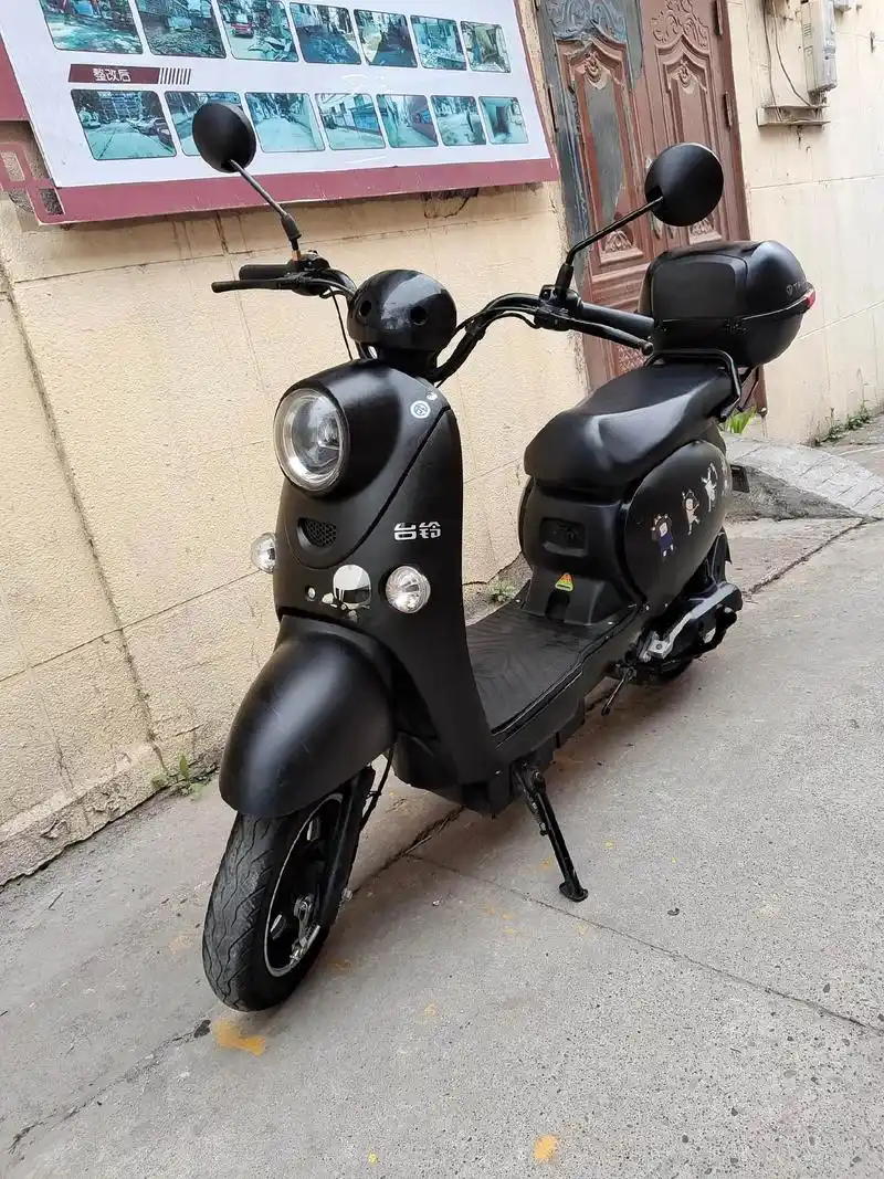 台铃60v20a(5块大电池),1280米 - 抖音