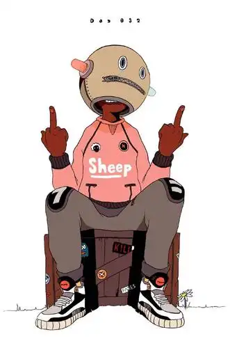 酷酷的潮图!时尚感插画快选去当壁纸!