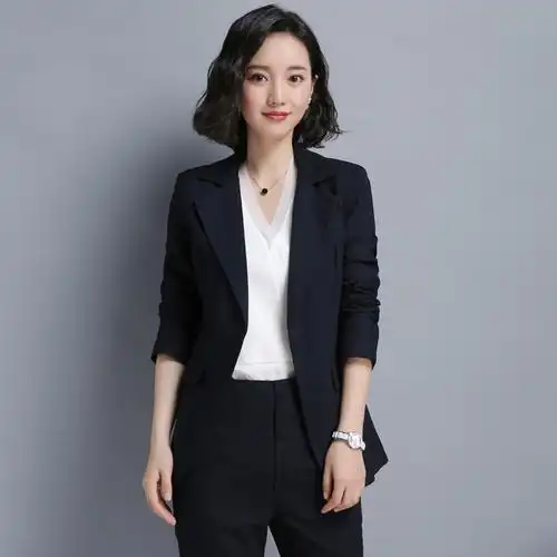 特价西装套装女秋冬工作服商务