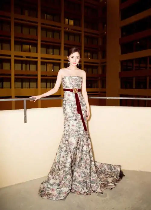 《逆时营救》剧组出席休斯敦国际电影节颁奖典礼,今天是优雅的礼服幂