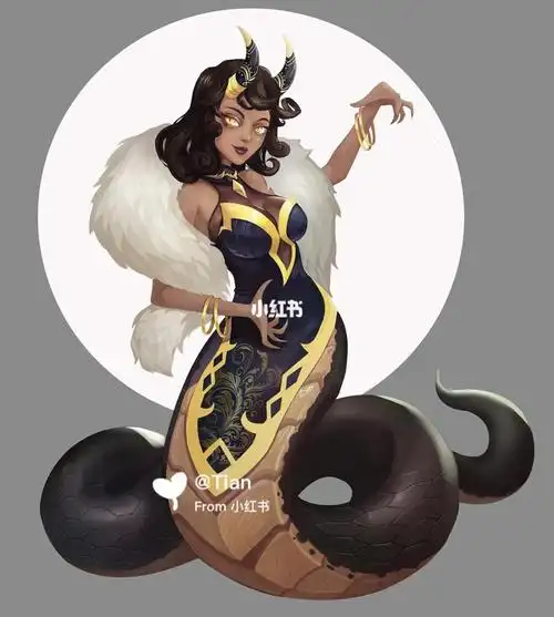 蛇女立绘求估价