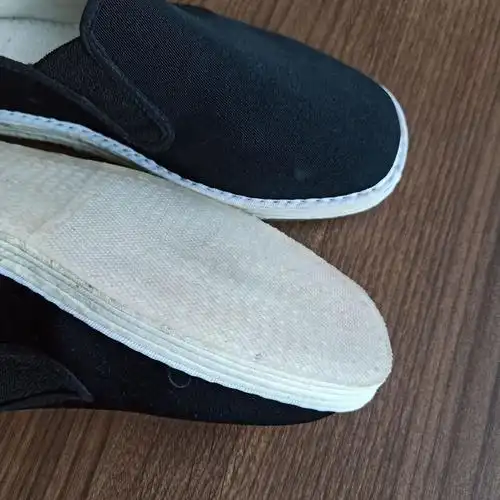 老北京布鞋中老年父亲千层底布鞋低帮鞋舒适休闲纯色鞋子平跟男鞋