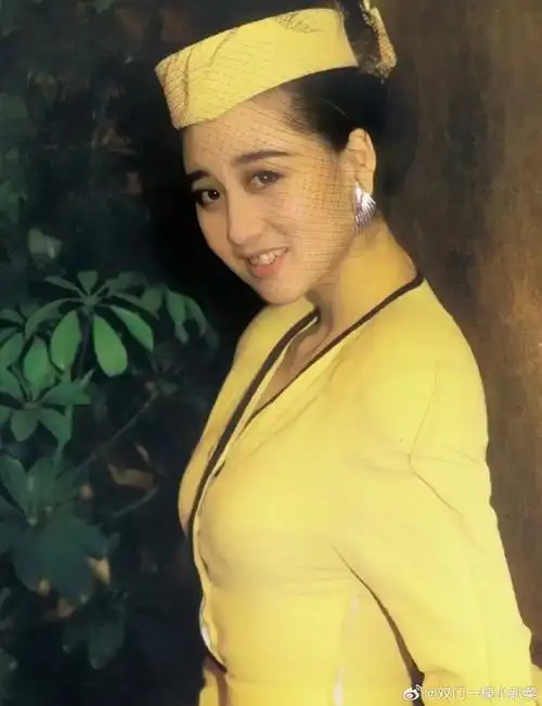 利智#年轻时的利智真的好美,长相端庄大方,86年亚洲小姐冠军,李两杰
