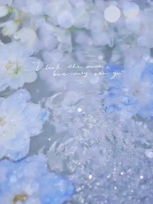 蓝色系背景 cr.十月无荔枝